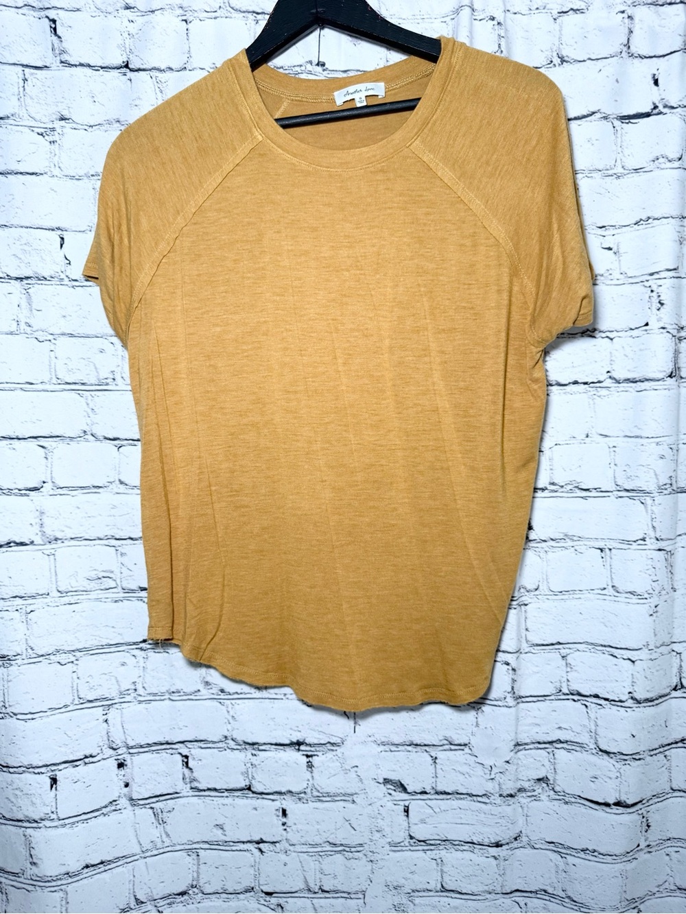 Another Love. Tan top. Size S